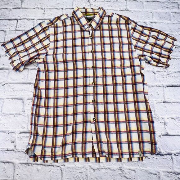 Royal Robbins Other - NOT FOR SALE  Royal Robbins Button Up Shirt Men's Medium Multicolor Plaid Short